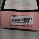 Pfefe Ice Globes Facial Skin Care Tools for Women Face Eyes, Stainless Steel Face Beauty Cryo Sticks for Girls Ladies, Cooling Spa Globes Cold Roller with Storage Case