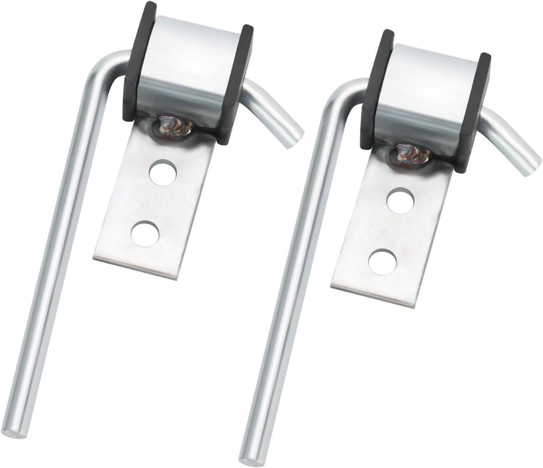 LCGP 2 Pack Heavy Duty Exhaust Hanger Rods Universal Use Exhaust Hanger 3/8" Rod 6" Long