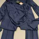 acelyn 2 Piece Outfits for Women Sexy Off Shoulder Tops Bodycon Flared Pant Sets Club Outfits Tracksuit, S