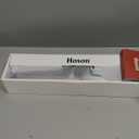 Hoson 2 Inch Curling Iron Large Barrel, Long Barrel Curling Wand Dual Voltage, Ceramic Tourmaline Coating with LCD Display, Glove Include