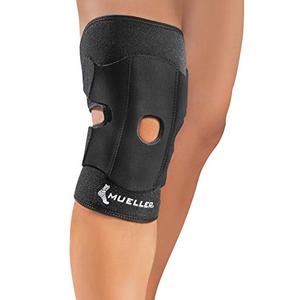 Mueller Neoprene/Nylon/Polyester/Spandex Pull-On Knee Support Open Patella One Size, 57227, 1 Each