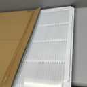 Return Air Filter Grille 24x24,Air Return Vent Cover for 24"W x 24"H Duct Opening,Steel HVAC Vent Covers for Wall and Ceiling,Holds 1" Thick AC Filter
