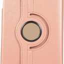 Tablet Protection Compatible with iPad Mini 4/mini 5 Tablet Case Lightweight Multi-Angle Stand Cover PU Leather Back Cover Protector Full-Body Rugged Shockproof Case Tablet Case Cover tablet accessory (Rose gold)
