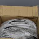 Dandat 50 Pack 13 Inch Charger Plates Plastic Round Dinner Plate with Beaded Rim Reusable Charger Service Plates Reliable Chargers for Wedding Party Dinner Table Decoration(Gold,Classic)