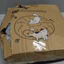 VIVOYAN Multifunctional Cat Tunnel Toy - XL Interactive Cat Play Tunnel with Climbing Holes and Thick Resting Mat, Ideal for Mult Homes and Extended Playtime (Ash Gray)