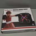 Music Boxing Machine for Kids, Wall Mounted Bluetooth Smart Punching Pad Kids Boxing Training Workout Equipment with Boxing Glove, Birthday Gifts Sport Toys for Boys Girls 5 6 7 8 9 10 11 12 Year Old