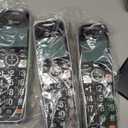 AT&T BL102-3 DECT 6.0 3-Handset Cordless Phone for Home with Answering Machine, Call Blocking, Caller ID Announcer, Audio Assist, Intercom, and Unsurpassed Range, Silver/Black