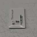 Therwen 30 Pcs Name Plates Laser Engraved Brushed Stainless Steel Plate Personalized Plaque Blank Custom Name Tag Frame Label with Adhesive Backing(Black Notched Corner,1''x 3'')