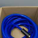 HIRALIY 50FT Heated Water Hose for RV, with Temperature Sensor, Save Energy, Water Line Freeze Protection, 5/8" ID, for Garden, RV Accessories, Livestock, Mountain Cabin (50FT+No Thermal Cover)