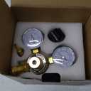 RX WELD Argon Regulators Gauges Gas Welding, Regulator for MIG and TIG, CGA580 Inlet Connection