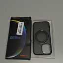 TORRAS 360 Magnetic Stand for iPhone 17 Case, [Rotatable Sturdy Kickstand][Fit for MagSafe][4X MilGrade Shockproof] Slim Translucent Phone Cover, Camera Button, Obsidian Black, Ostand O3 Fitness