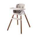 Chicco Zest LE 4-in-1 Folding High Chair, Feeding Chair, Toddler Chair and Youth Stool, Multi-Use Easy Clean High Chair, Chai/Beige
