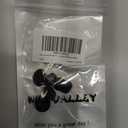 Premium Multi-Flange Eartips for Galaxy Buds3 Pro (Black, Mixed(SML)) Always Fits, Never Slips