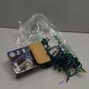 Joiedomi Multicolor Christmas String Lights,100 Count 21.4FT Christmas Fairy Tree Lights Plug in for Indoor Outdoor Xmas Decorations Patio Holiday Theme Party Yard House,Green Wire