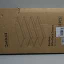 Gashell Wire Shelf Covers, Bamboo Wire Rack Covers for Pantry, Closet (4pcs, 42" W x 16" D)