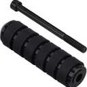 Motorcycle 3.8" Extended Shifter Peg Large Toe Foot Shifter For Harley Softail Sportster Dyna Fat Bob Touring Road King and Road Glide (Black)