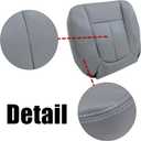 NLQR Driver Bottom Seat Cover & Foam Fit for Ford F150 F250 F350 2009-2016