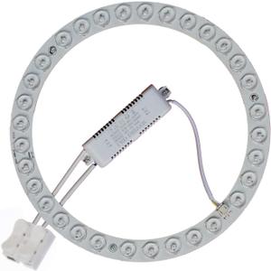 24W Ceiling Fan LED Ring Light Engine Upgrade PCB Light Board, Equivalent to 100W Incandescent Bulb, 4500K Natural White (1 Pack)