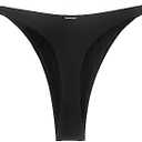 RELLECIGA Women's Adjustable High Cut Thong Bikini Bottom Size L