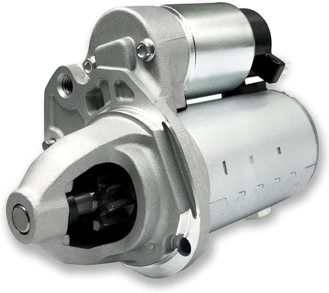 19616 New Starter Replacement for 11-21 V6 3.6L Chrysler 200 Town & Country, Dodge Journey Grand Caravan Avenger, Ram C/V Promaster 1500 2500 3500, 14 Jeep Cherokee 3.2L