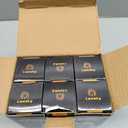 E14 LED Bulb European Base 4W LED Chandelier Light Bulbs Dimmable 40W Equivalent,110V 2700K Warm White,Frosted Glass Decorative Bulb,6 Pack