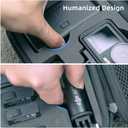 Surface-Waterproof DJI Osmo Action 6 Carrying Case,Travel Portable Bag Compatible With DJI Osmo Action 6/5 Pro/4/3 Adventure Combo