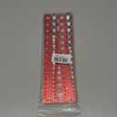 Thread Checker, 55 Nut and Bolt Thread Checker, Screw Size and Thread Identifier Gauge with 19 Standard & 17 Metric &19 Drill Bit Gauges, Bolt Size Finder for Quickly Identify Thread Sizes