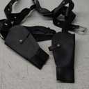 Punk Belt Black Pu Leather Harness Belt for Women Goth Body Adjustable Waist Belts Rave Halloween Dresses Party Accessories