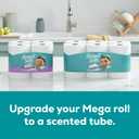 Angel Soft Toilet Paper, 12 Mega Rolls = 48 Regular Rolls, Soft and Strong Toilet Tissue