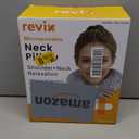 REVIX Neck Warmer Microwavable Heating Pad, Microwave Neck Pillow Moist Heat Therapy, Heated Neck Wrap for Neck and Shoulder Pain Relief, Therapeutic Pillow for Stress Tension with Flaxseed, Floss