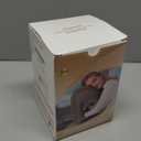 Sunany Travel Pillow, Inflatable Neck Pillow Used for Airplanes/Cars/Buses/Trains/Office Napping with Eye Mask/Earplugs (Balck) (Medium, Black)