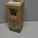 HOME EC Original Stainless Steel Salt or Pepper Grinder 1pk - Adjustable Ceramic Sea Salt Grinder or Pepper Mill - Tall Glass Spice Shaker - Spice Mill w/EBook