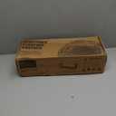 WOPITUES Floating Shelves with Wire Storage Basket, Bathroom Shelves Over Toilet with Protective Metal Guardrail, Wood Wall Shelves for Bathroom, Bedroom, Living Room, Toilet Paper- Dark Brown (15.7 inch)