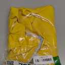 SlowTon Dog Raincoat, Adjustable Dog Rain Jacket Clear Hooded Double Layer, Waterproof Poncho with Reflective Strip Straps and Storage Pocket for Small Medium Large Dog (Yellow XL)