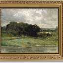 ARPEOTCY Vintage Gold Framed Wall Art, Swale Land Scenery Retro Paintings, 8x10 inch Small Canvas Prints Artwork with Antique Frame, Victorian Wall Picture Decor for Room Gallery Living Room Shelf