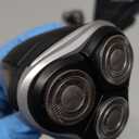 Electric Shaver for Men, MAX-T Quick Rechargeable Electric Razor Wet Dry Rotary Shaver with Pop Up Trimmer and LED Display, IPX7 100% Waterproof 8101 with Adapter Charger