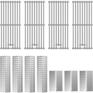 Bull Grill Replacement Parts for Bull 16517 BBQ Angus, Brahma, Lonstar Select, Outlaw Steer Premium, Lonestar Select, 7 Burner Premium, 65073 L60000 L75000 L90000, Grill Grate, Flame Tamer,Heat Shield