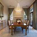 TOCHIC French Empire Crystal Chandelier 9 Lights Modern Gold Chandelier, Luxury High Ceiling Light Fixture for Dining Living Room, Bedroom, Kitchen Island, Foyer, Hallway, 28.5" W x 43.7" H