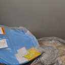 BABAMU Sensory Chair for Kids Autism Sensory Products Sit and Spin Autism Toys Spinning Chair ADHD Chair Swivel Chair Training Body Coordination (Blue)