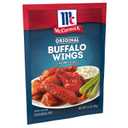 McCormick Original Buffalo Wings Seasoning Mix, 1.6 oz (Pack of 12) (EXP 03/02/28)
