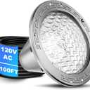 CAtArt 10 Inch Pool Light for Inground Pool,AC120V 6000K Cool White