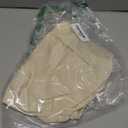 EEOST Adult Diaper Cover for Incontinence Noiseless Leak-Protection Underwear Plastic Pants Over Diapers Waterproof Rubber Pants(Beige, 3XL(Woman Size))