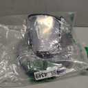 Sponge Core Dog Cone, Inflatable Dog Cone Collar Alternative, Dogs Donut Collar After Surgery, Soft Cone for Large Medium Small Dogs to Stop Licking, No Inflation Required, Clear View(Size 8, Gray) (Size 8(Neck: 19.5"- 22.0")