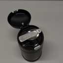 THERMOS FUNTAINER Insulated Food Jar, 16 Ounce, Kid Friendly Food Jar with Foldable Spoon, Matte Black