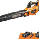 LawnMaster CLBL2417A Cordless Blower 24V Max with 4.0Ah Battery and a Charger