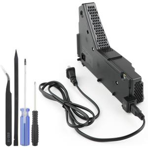 Power Supply for PS5 ADP-400DR / ADP-400ER /PA-1401-JT20 Internal Power Source with AC Adapter Replacement Console Accessories Parts with Repair Tools