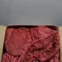 BEDELITE Fleece Queen Comforter Set -Super Soft & Warm Fluffy Burgundy Bedding, Luxury Fuzzy Heavy Bed Set for Winter with 2 Pillow Cases