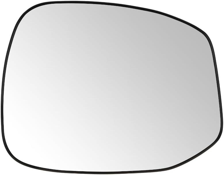 Senzeal Passenger Side Heated Mirror Glass Replacement for Honda Civic 2012 2013 76203TR3A01 (Right Side)