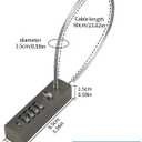 Outdoor Fence Gate Lock Locker - Bike, Cable Chain, Combination Locks