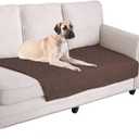 Ameritex Waterproof Blanket Reversible Dog Bed Cover Pet Blanket for Furniture Bed Couch Sofa (30x70 Inch (Pack of 1), Chocolate)